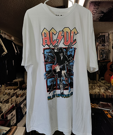AC/DC Blow Up Your Video Tshirt XXLarge NEW