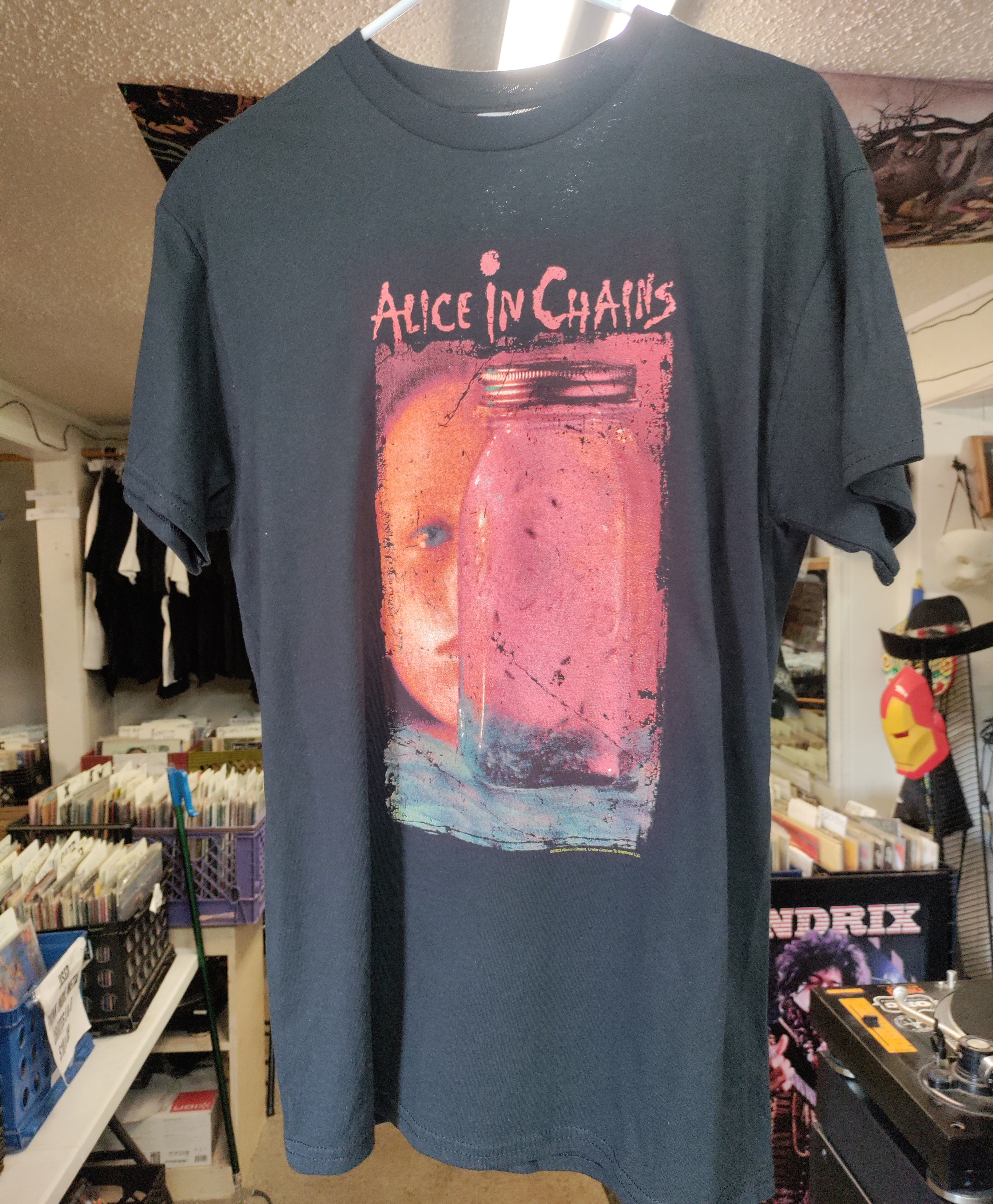 Alice In Chains Jar Of Flies Version 2 Tshirt Medium NEW
