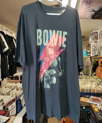 Bowie Acoustic Tshirt XXLarge NEW