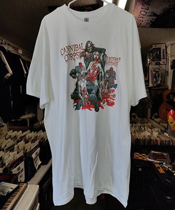 Cannibal Corpse Murderous Rampage Tshirt XXLarge NEW