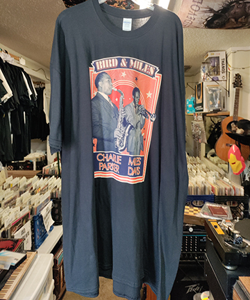 Charlie Parker Miles Davis Bird & Miles Tshirt 4XLarge NEW
