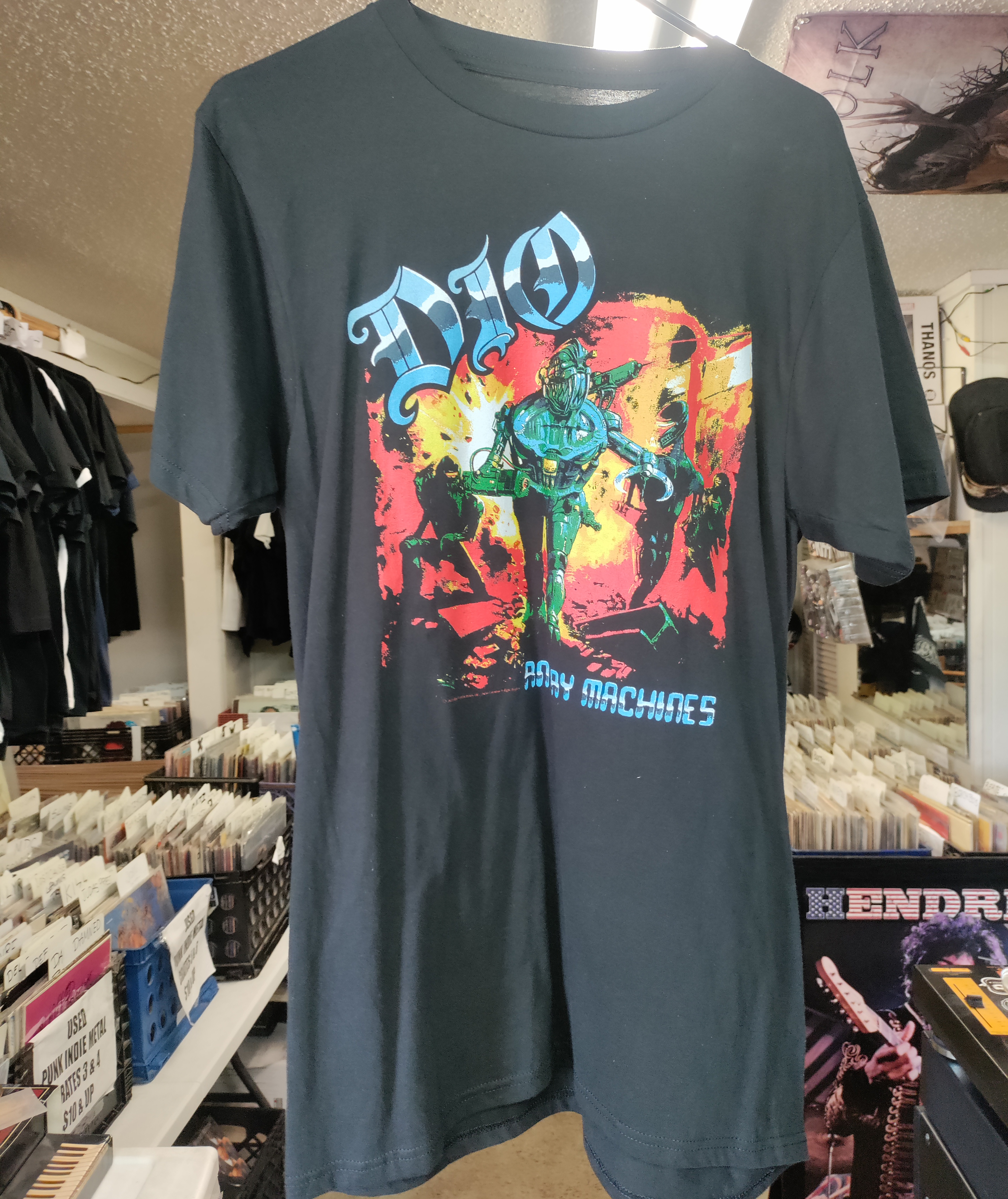 Dio Angry Machines Tshirt Medium NEW