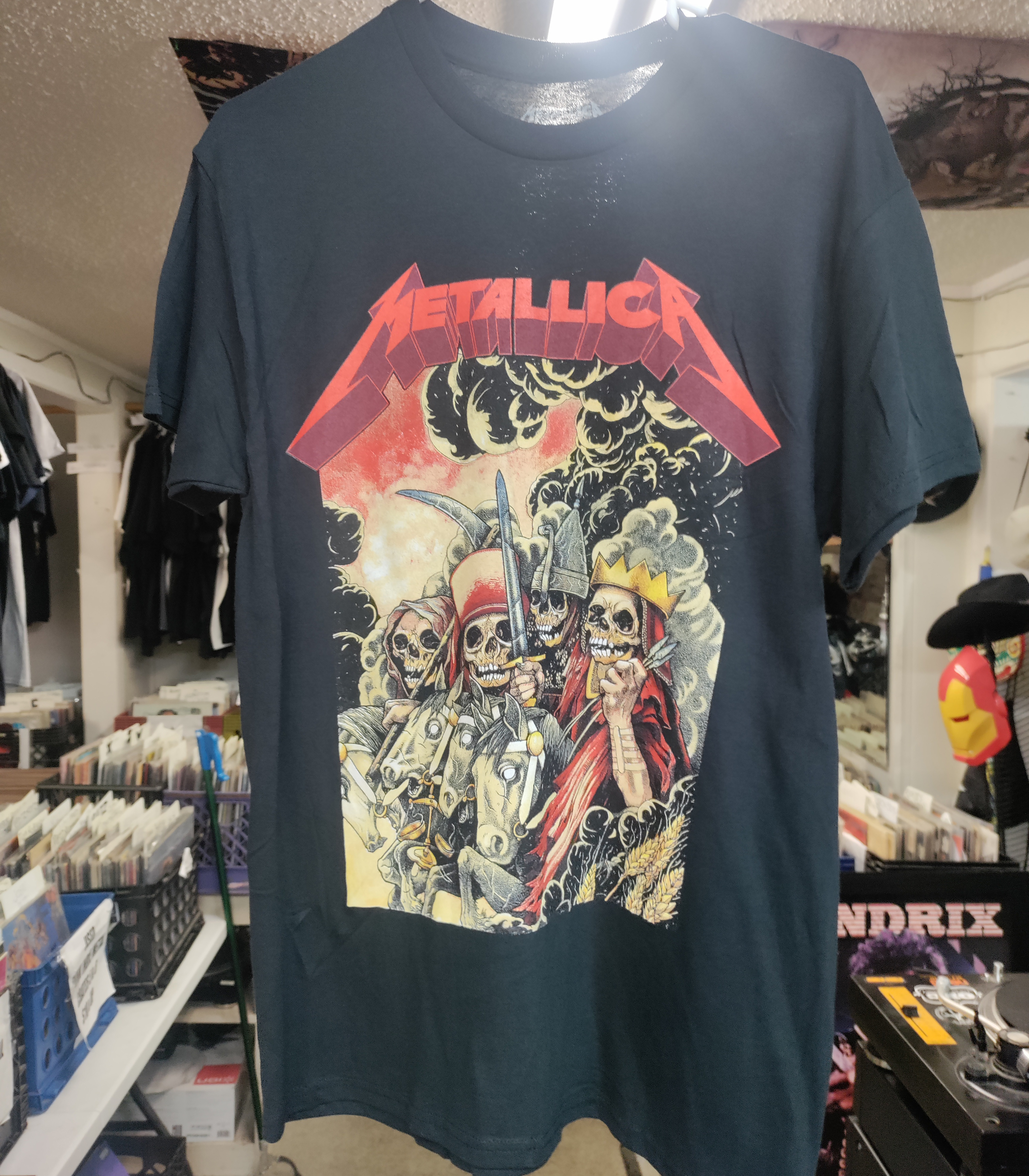 Metallica Four Horsemen Tshirt Medium NEW