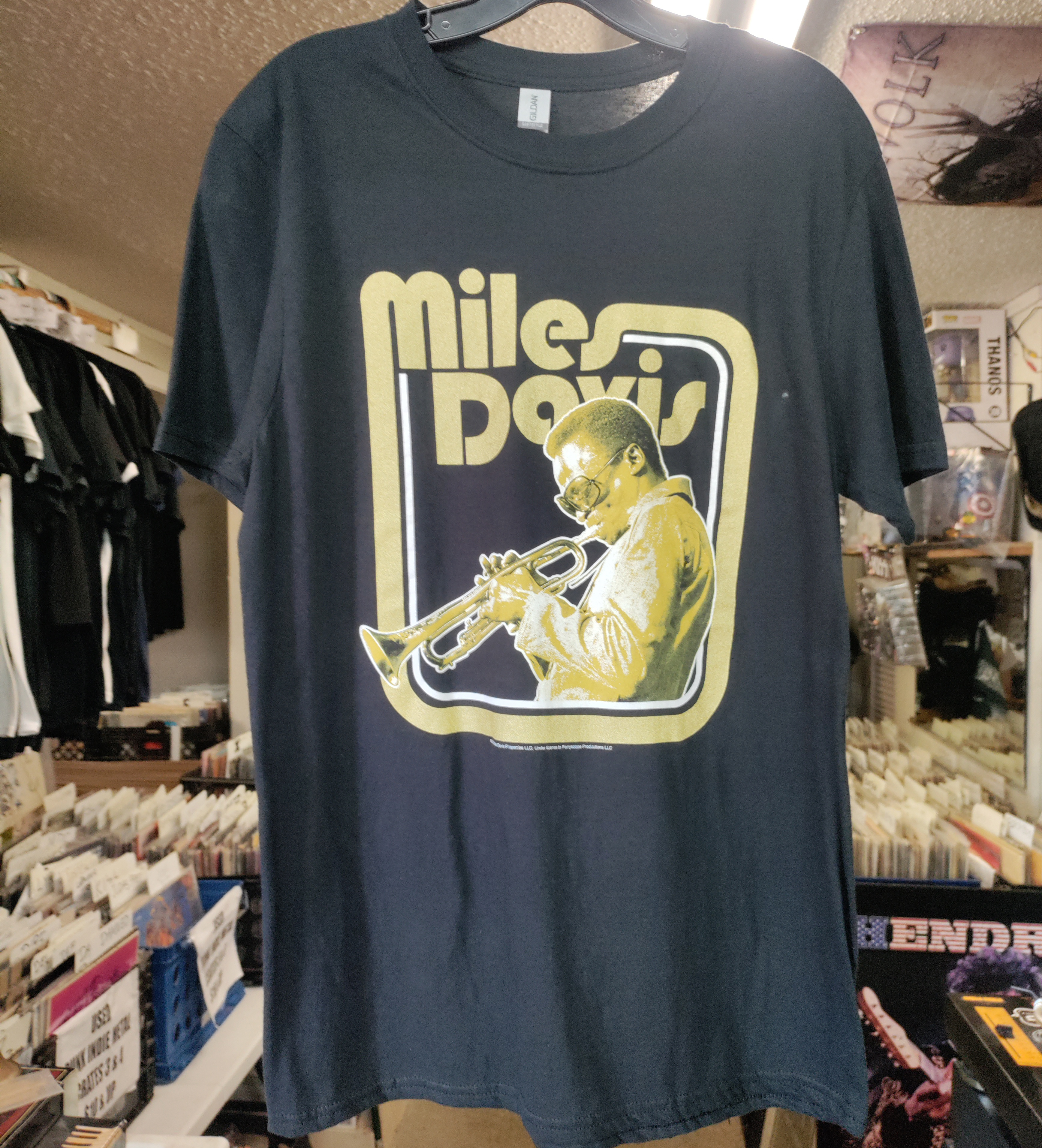 Miles Davis Golden Horn Tshirt Medium NEW