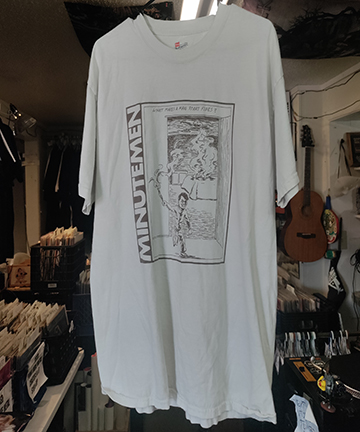Minutemen What Makes A Man Start Fires Tshirt Large VINATGE