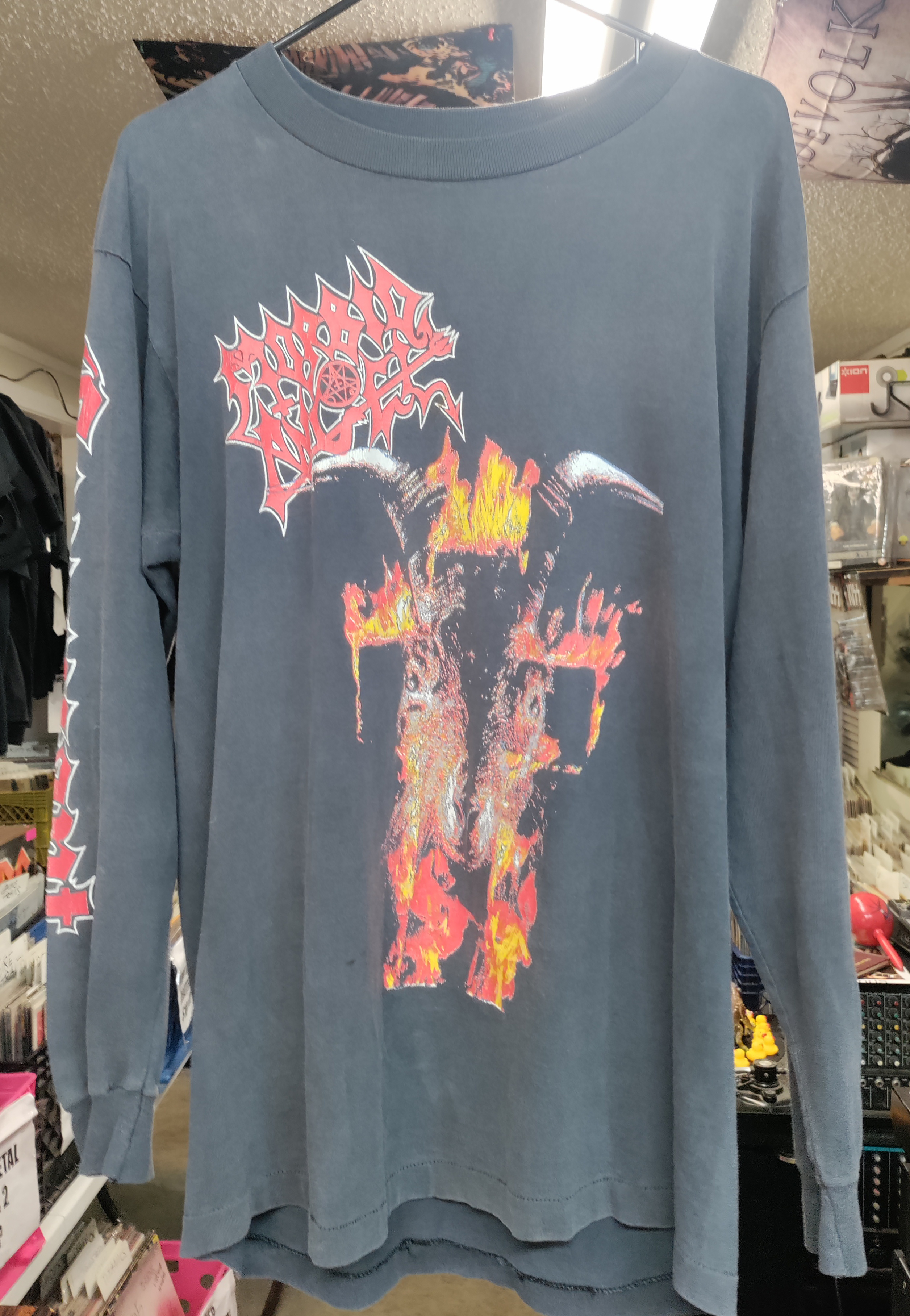 Morbid ANgel COvenant Long Sleeve Tshirt Medium / Large VINTAGE