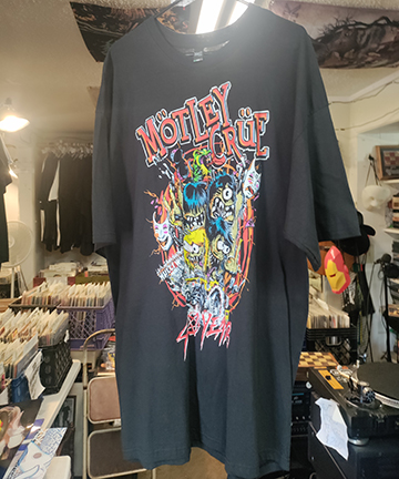 Motley Crue 40 years Tshirt XXLarge NEW