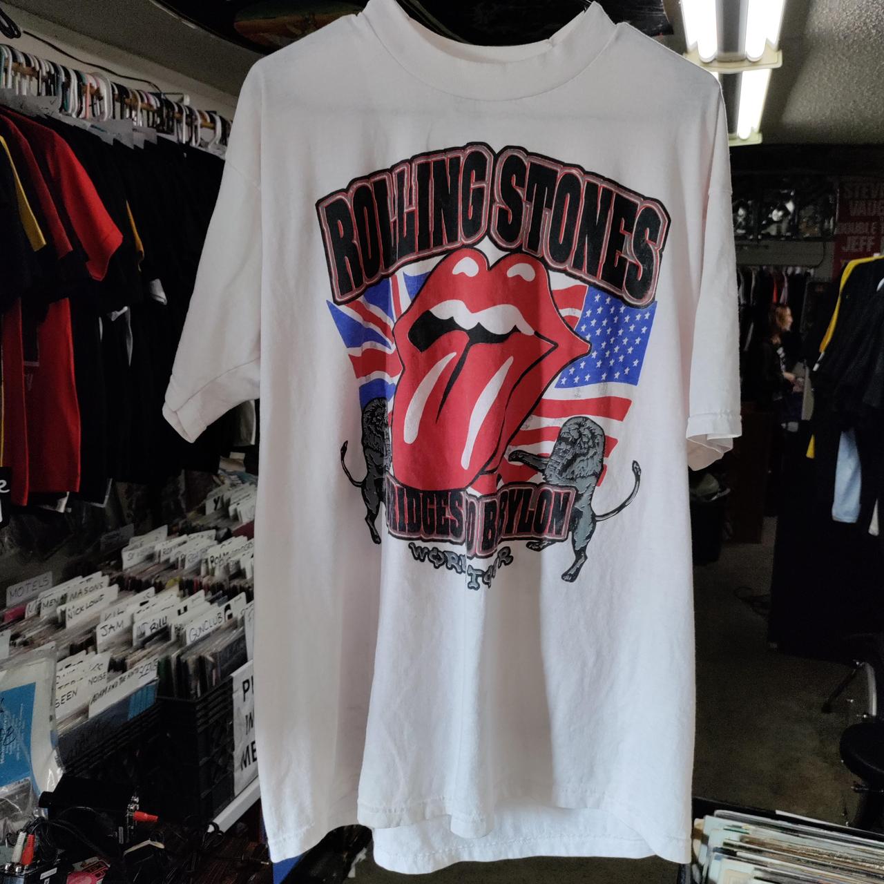 Rolling STones Bridges To Babylon Tshirt LARGE VINTAGE