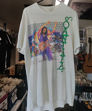 Santana 20 Year Celebration 1988 Tshirt Medium/Large VINTAGE
