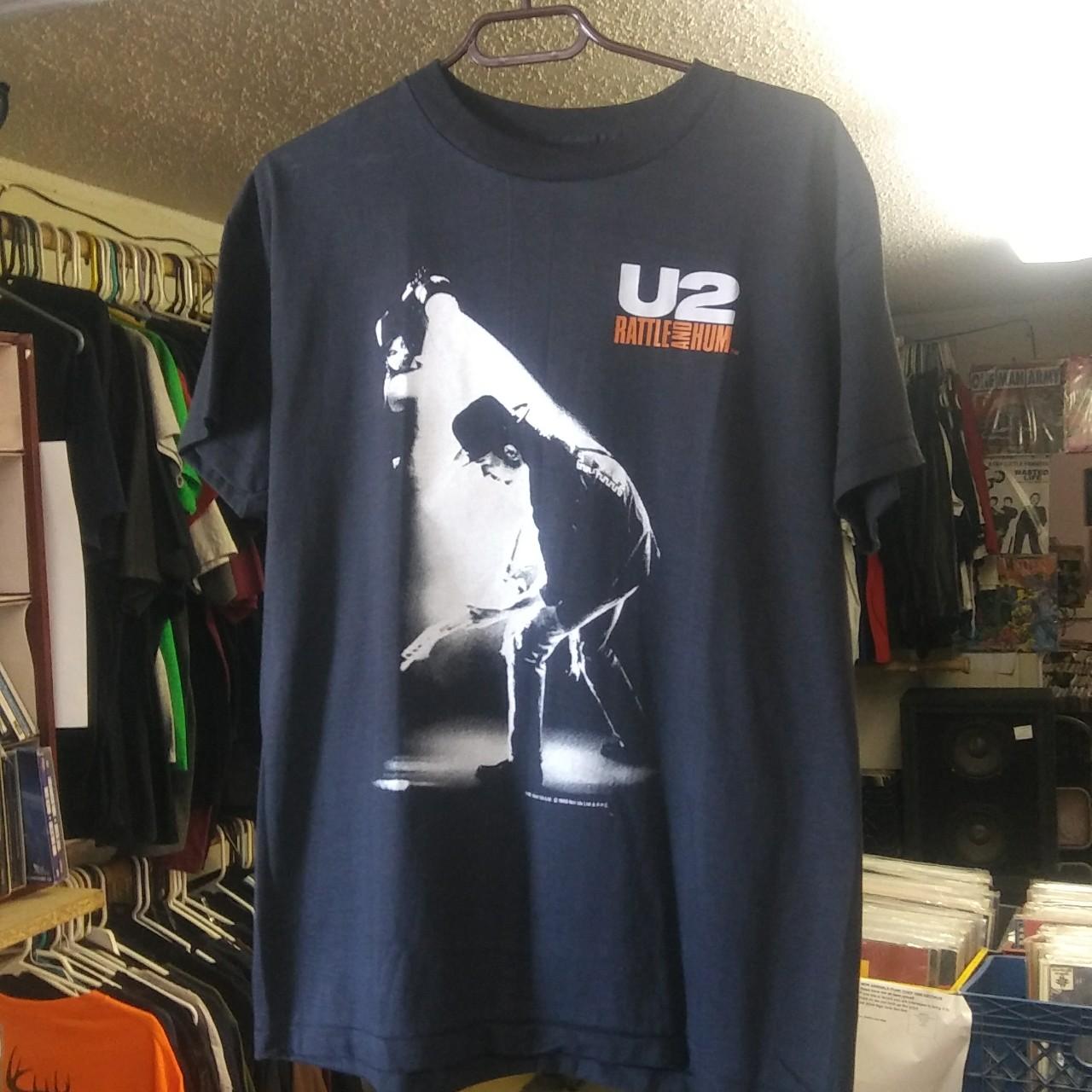 U2 Rattle And Hum 1988 Tshirt Medium/ Large VINTAGE